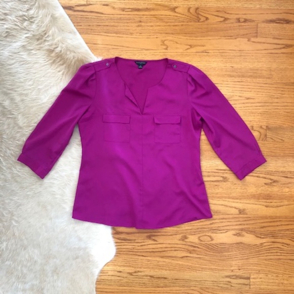 Banana Republic 3/4 Quarter Sleeve Blouse - Picture 2 of 5